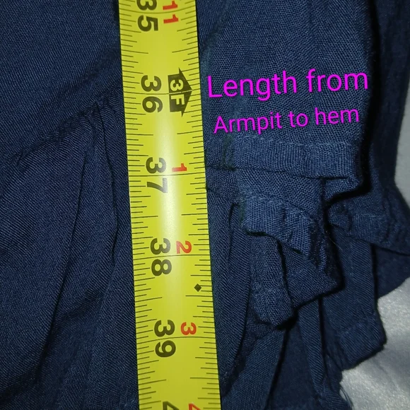 Elegant Navy Blue Plunging Neckline Boho Maxi Dress - Picture 14 of 16